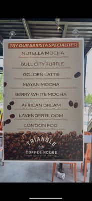 Menu photo 2 Triangle Coffee House - UHill Durham, NC Menu photo 2 Triangle Coffee House - UHill Durham, NC