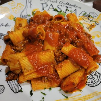 Salvino's Pizzeria & Restaurant - Pasta with meat sauce - Pizza Near Me - Selden, New York Salvino's Pizzeria & Restaurant - Pasta with meat sauce - Pizza Near Me - Selden, New York