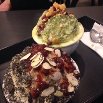Anko - Green tea and black sesame - Desserts Near Me - Los Angeles, California Anko - Green tea and black sesame - Desserts Near Me - Los Angeles, California