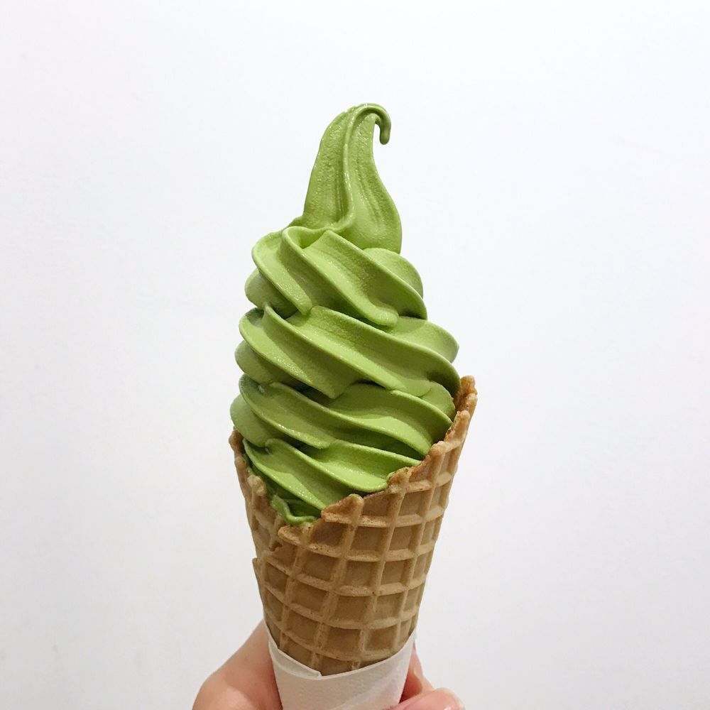 Tsujiri - The perfect matcha soft serve cone $5.75 (with tax) - Tea Rooms Near Me - Toronto, Ontario Tsujiri - The perfect matcha soft serve cone $5.75 (with tax) - Tea Rooms Near Me - Toronto, Ontario