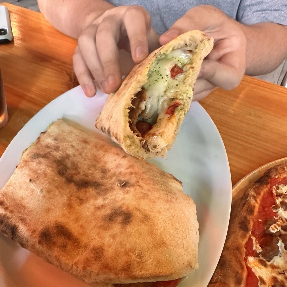 Fired Up Pizza - Campagnolo Panini with the pesto mayo.., very light and extremely delicious. - Pizza Near Me - Jacksonville, Florida Fired Up Pizza - Campagnolo Panini with the pesto mayo.., very light and extremely delicious. - Pizza Near Me - Jacksonville, Florida