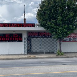 Van Nuys Electric Supply - Outside of building on Van Nuys Blvd. Entrance and parking in rear.
