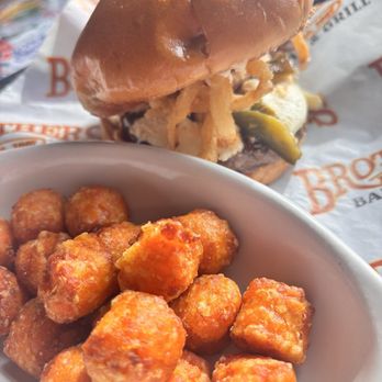 Brothers Bar & Grill - Wisconsin Cheese Curd Burger - American Near Me - Lone Tree, Colorado