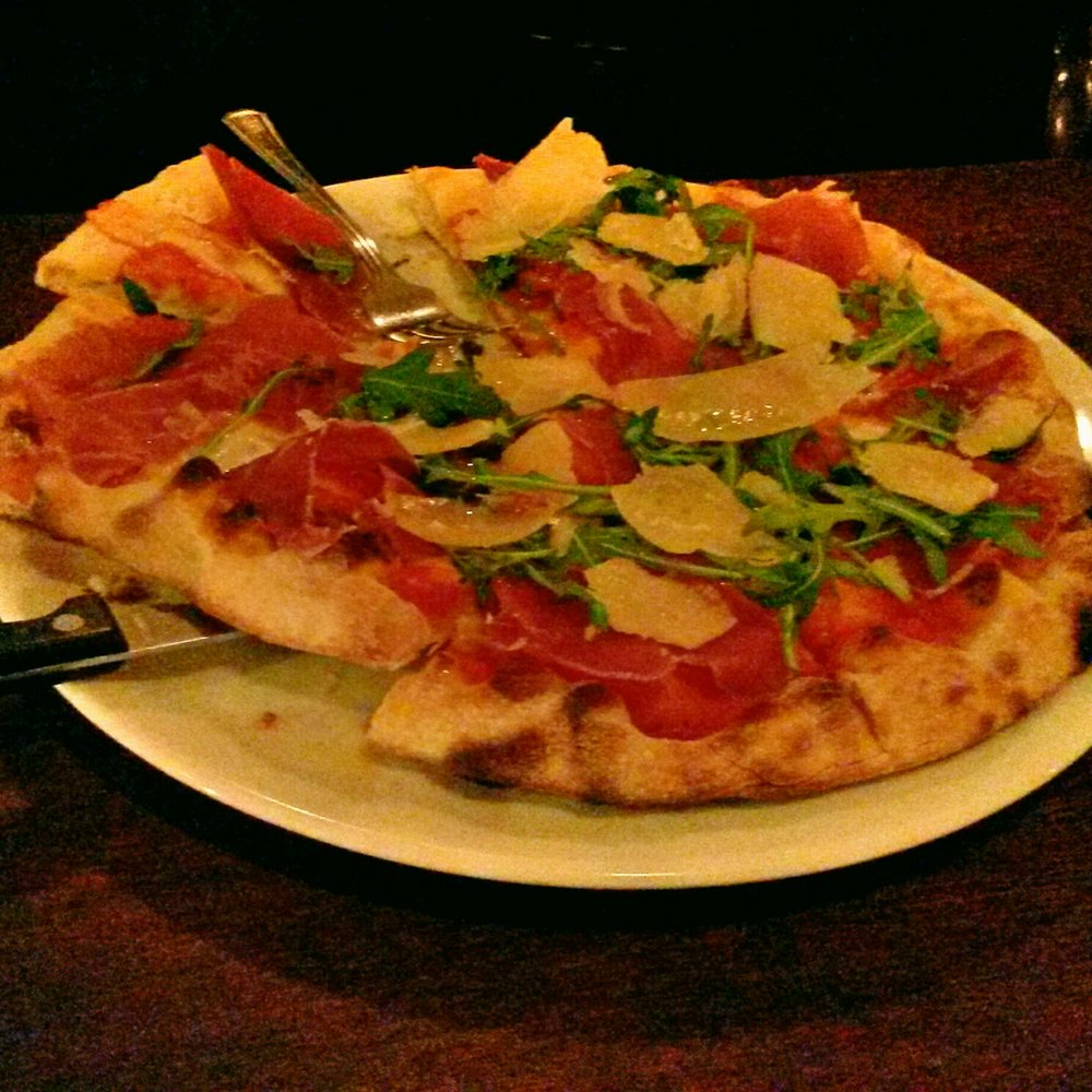 Mora Bar and Kitchen - Proscuitto pizza - Italian Near Me - Glasgow, GLG