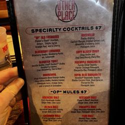 The Other Place - Specialty cocktails