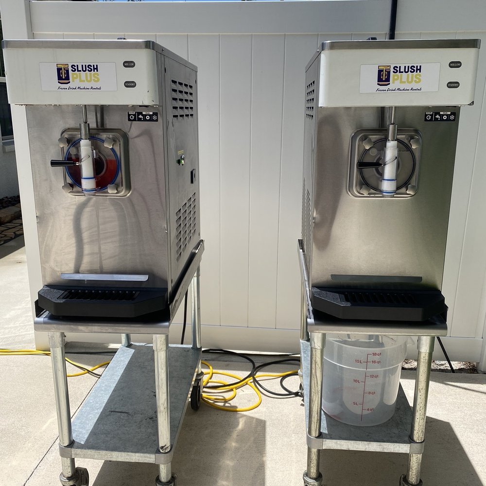 Slush Plus - We opted for two machines - Party Equipment Rentals Near Me