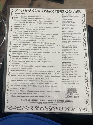 Menu photo 1 The Deli Downtown Winter Garden, FL Menu photo 1 The Deli Downtown Winter Garden, FL