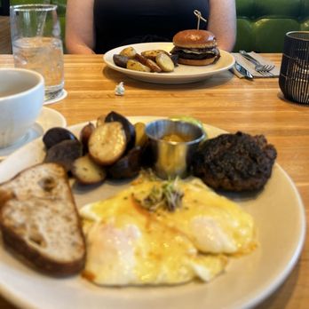 True Food Kitchen - Big Egg Breakfast with Bison/Beef sausage patty - Salad Near Me - Miami, Florida