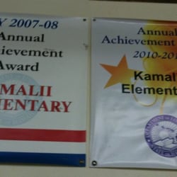 Kamalii Elementary School - Awards