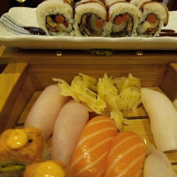 Sushi Kaiyo - Up close with the sushi - Sushi Bars Near Me - Mineola, New York