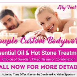 Lily Foot Spa - Couple Custom Bodywork