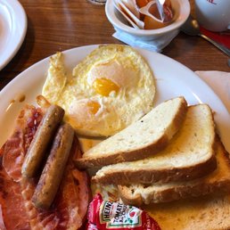 First meal out of the house in months