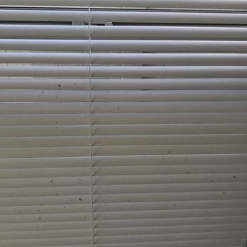 California Realty Group - KITCHEN blinds with dried goods and sticky matter. Complete torture living here for 1 year. - Property Management Near Me - Temecula, California