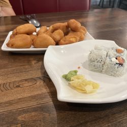 Dragon of Riverside - Philadelphia rolls and chicken fingers