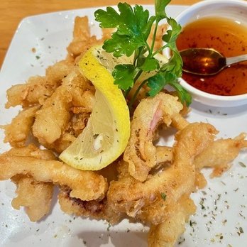 Seoul Korean Restaurant - Calamari, lightly battered and very fresh tasty calamari. - Korean Near Me - Naples, Florida Seoul Korean Restaurant - Calamari, lightly battered and very fresh tasty calamari. - Korean Near Me - Naples, Florida
