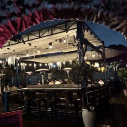 The Backyard at Chez Jays - Outside eating area