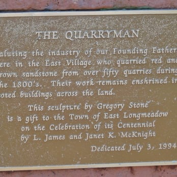 The Quarryman - Landmarks & Historical Buildings Near Me - East Longmeadow, Massachusetts The Quarryman - Landmarks & Historical Buildings Near Me - East Longmeadow, Massachusetts