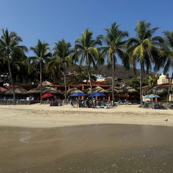 Villa Mexicana - View from the beach - Hotels Near Me - Playa La Ropa, GRO