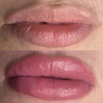 Xio Beauty - Lip Blush Before and After - Permanent Makeup Near Me Xio Beauty - Lip Blush Before and After - Permanent Makeup Near Me
