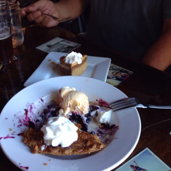 Side Street Cafe - Get the Blue Berry pie! People couldn't wait until I took s picture! - American Near Me - Bar Harbor, Maine