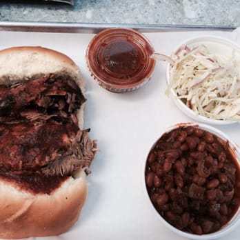 Smoque BBQ - 1/2 and 1/2 - chopped brisket combo w/ coleslaw and sm BBQ berms - Barbeque Near Me - Chicago, Illinois Smoque BBQ - 1/2 and 1/2 - chopped brisket combo w/ coleslaw and sm BBQ berms - Barbeque Near Me - Chicago, Illinois