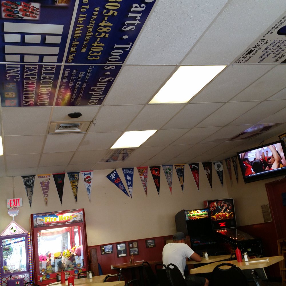 Burger Barn - Video arcade games, T.V , lots of tables , outdoor seating! - Burgers Near Me - Camarillo, California Burger Barn - Video arcade games, T.V , lots of tables , outdoor seating! - Burgers Near Me - Camarillo, California