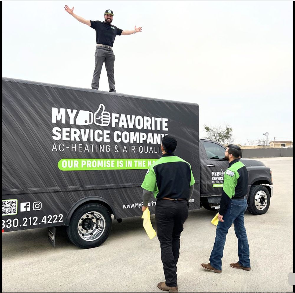 Slide of My Favorite Service Company