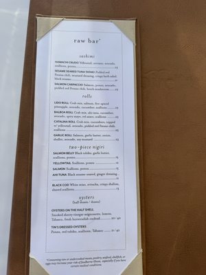 Menu photo 8 Shorebird San Diego, CA Menu photo 8 Shorebird San Diego, CA