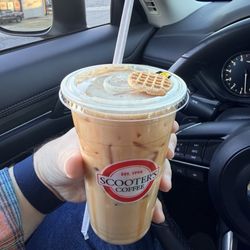 Scooter's Coffee - Salted Caramel Waffle