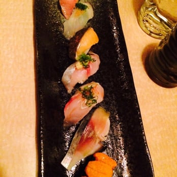 Koo - Nigiri that comes with omakase courses. Only good ones were Hokkaido uni and bluefin toro - Japanese Near Me - San Francisco, California Koo - Nigiri that comes with omakase courses. Only good ones were Hokkaido uni and bluefin toro - Japanese Near Me - San Francisco, California