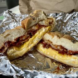 Carleton Avenue Deli - BECSPK with hashbrown