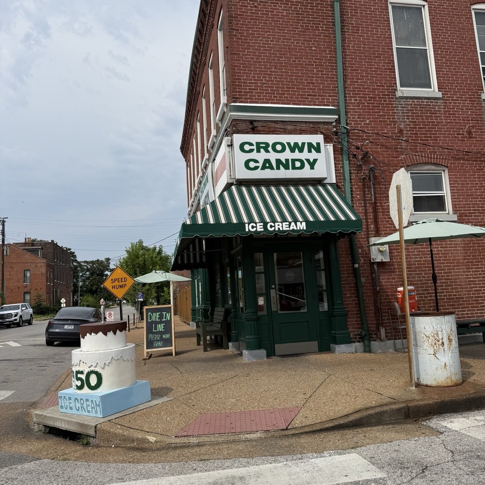 Crown Candy Kitchen - Entrance - Candy Stores Near Me - St. Louis, Missouri Crown Candy Kitchen - Entrance - Candy Stores Near Me - St. Louis, Missouri