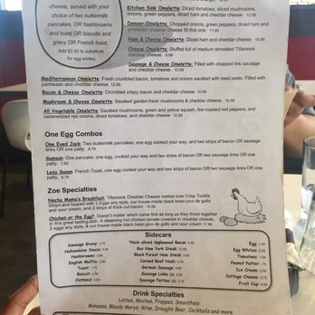 Zoe Coffee & Kitchen - Menu! - Coffee & Tea Near Me - Pullman, Washington