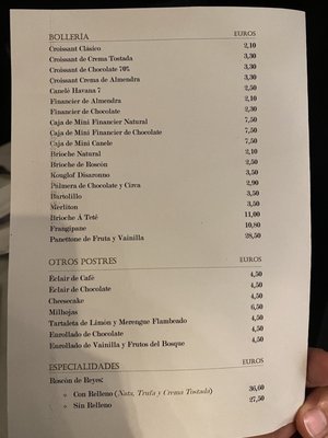 Menu photo 3 Lhardy Madrid, M