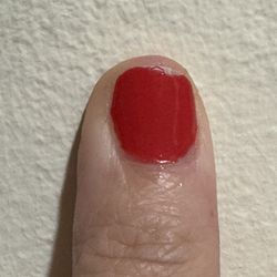 Less than a day, gel mani chipped