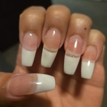 Lux Nails And Spa - New full set. Pink and white Ombré. - Nail Salons Near Me - Colorado Springs, Colorado Lux Nails And Spa - New full set. Pink and white Ombré. - Nail Salons Near Me - Colorado Springs, Colorado