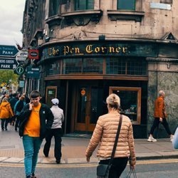 The Pen Corner - The Pen Corner - outside view from Dame St.