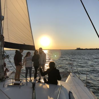 OM Sailing Charters - A local couple brought their visiting family for a sail. They will be back!! - Boat Charters Near Me - Mount Pleasant, South Carolina