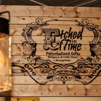 Etched In Time Engraving - Etched Sign - Engraving Near Me - Warwick, New York Etched In Time Engraving - Etched Sign - Engraving Near Me - Warwick, New York