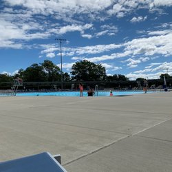 Clinton G. Martin Park - Pretty empty this morning. Not the warmest day, but that won't stop a little swim.