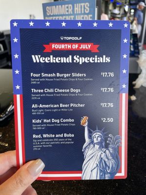 Menu photo 1 Topgolf Renton, WA Menu photo 1 Topgolf Renton, WA