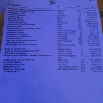 Axelrad - Beer by the bottle - Beer Gardens Near Me - Houston, Texas