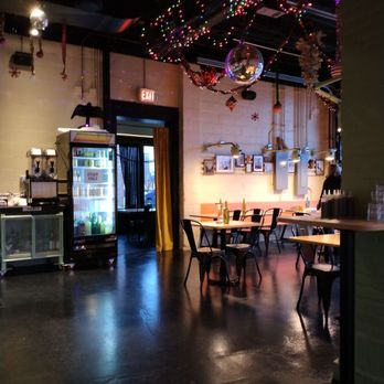 Anemel - a restaurant with tables and chairs - Tacos Near Me - Benton Harbor, Michigan