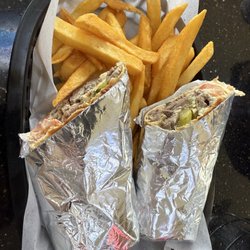 King Falafel And Grill 2 - Beef Shawarma Wrab