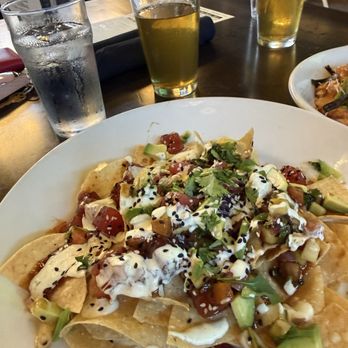 Karl Strauss Brewing Company - Ahi Poke Nachos - Breweries Near Me - Corona, California Karl Strauss Brewing Company - Ahi Poke Nachos - Breweries Near Me - Corona, California