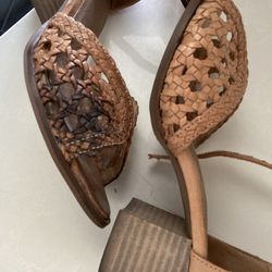 Stained shoe