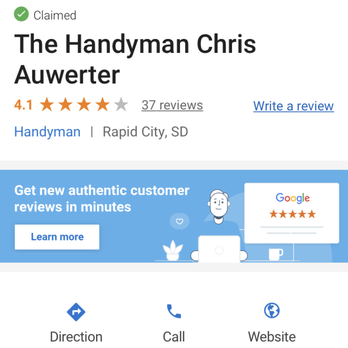 The Handyman Chris Auwerter - Handyman Near Me - Rapid City, South Dakota The Handyman Chris Auwerter - Handyman Near Me - Rapid City, South Dakota