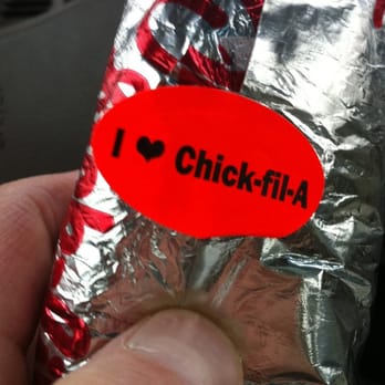Chick-fil-A - The Chick-Fil-A breakfast burrito all wrapped up - Fast Food Near Me - Greensboro, North Carolina Chick-fil-A - The Chick-Fil-A breakfast burrito all wrapped up - Fast Food Near Me - Greensboro, North Carolina