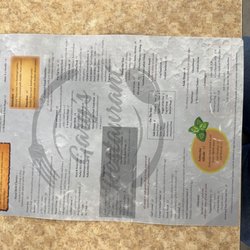 Gary's Restaurant - Menu
