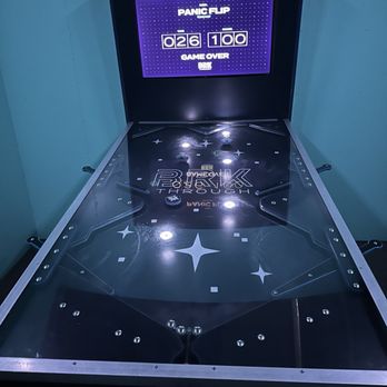 Brkthrough - One of the games is a LARGE pinball machine - Venues & Event Spaces Near Me - Roseville, Minnesota Brkthrough - One of the games is a LARGE pinball machine - Venues & Event Spaces Near Me - Roseville, Minnesota